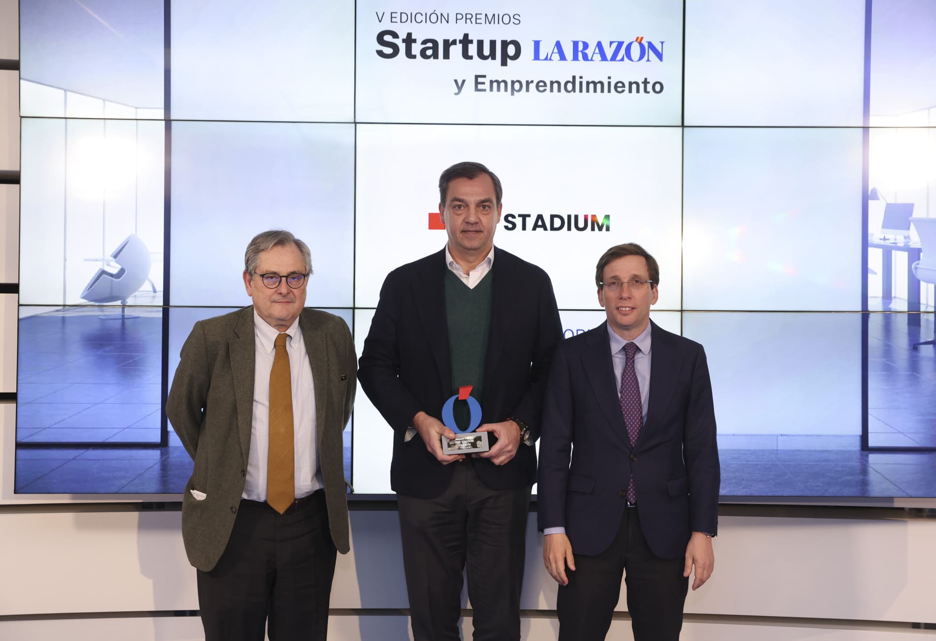Federico de Vicente recoge el premio