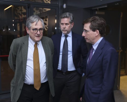 Francisco Marhuenda, Javier Pérez Parra y José Luis Martínez-Almeida