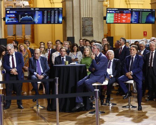 Mauricio Casals, José Luis Martínez-Almeida, Pupín Caruana y Alberto Nadal